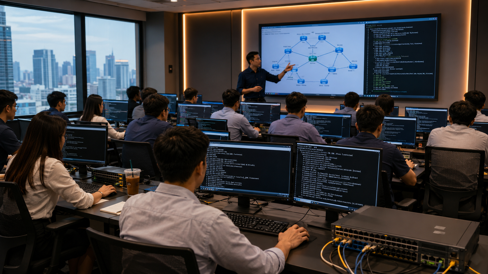 CCNA Training at NTC — Hands-on Network Lab