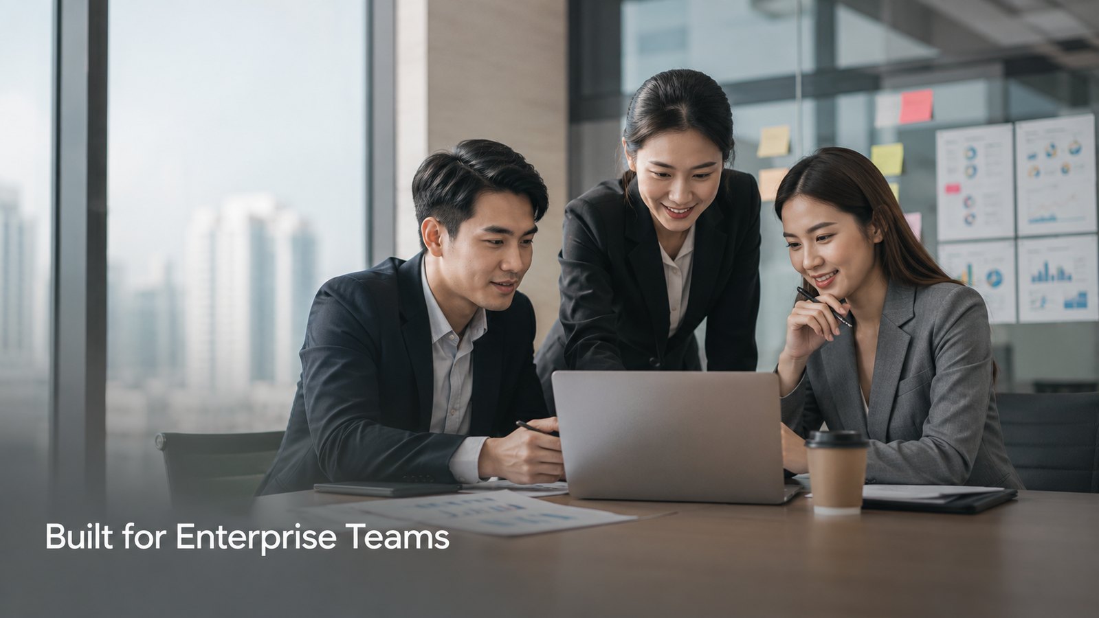 ทีมงานองค์กรประชุม — Built for Enterprise Teams