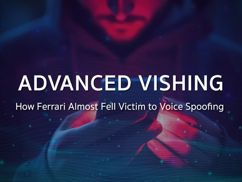 Advanced Vishing : การปลอมเสียงที่ Ferrari ยังเกือบตกเป็นเหยื่อ